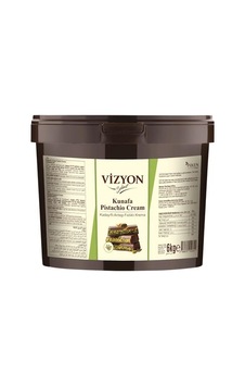 Vizyon Select Kadayıflı Antep Fıstık Kreması 6kg Vizyon Select Kadayıflı Antep Fıstık Kreması 6kg
