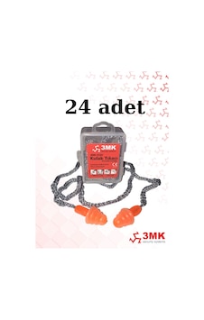 3mk-kt24 Çam Tipi Kordonlu Kulak Tıkacı 24 Adet 3mk-kt24 Çam Tipi Kordonlu Kulak Tıkacı 24 Adet