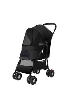 Eurodog - 378 - Katlanabilir Köpek Arabası Siyah - Spt-gld - 67x47x98 Cm Eurodog - 378 - Katlanabilir Köpek Arabası Siyah - Spt-gld - 67x47x98 Cm