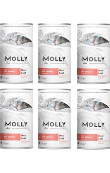 Molly Kitten Somonlu Pate Ezme Yavru Kedi Konservesi 395 G X 6 Adet Molly Kitten Somonlu Pate Ezme Yavru Kedi Konservesi 395 G X 6 Adet