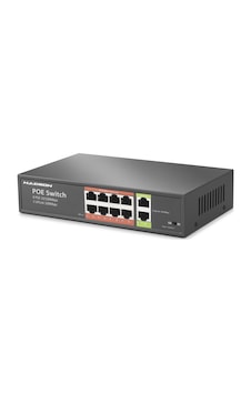 Hadron Hdx1441 Aı Poe Switch 8 Port 2 Uplink 65w Siyah Hadron Hdx1441 Aı Poe Switch 8 Port 2 Uplink 65w Siyah