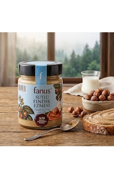 Fanus Sütlü Fındık Ezmesi 300g Fanus Sütlü Fındık Ezmesi 300g