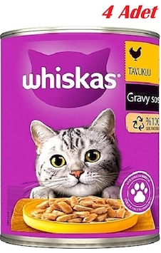 Whiskas Konserve Mama 400gr Erıskın Tavuklu X4