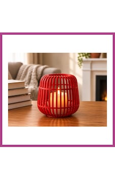 Gees Global 3d Baskı Modern Kafes Tasarımlı Dekoratif Mumluk - Tealight Mumluk, Masaüstü Ev Ve Ofis Dekoru-kırmızı Gbzs Gees Global 3d Baskı Modern Kafes Tasarımlı Dekoratif Mumluk - Tealight Mumluk, Masaüstü Ev Ve Ofis Dekoru-kırmızı Gbzs