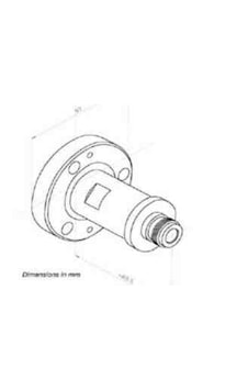 Genex 7803301 Eıa 7/8 - N Female Dişi Coaxial Adapter