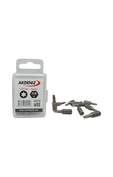 Akdeniz Akd/t15225 1/4 Torx T15x25 Mm 384 Adet Bits Uç