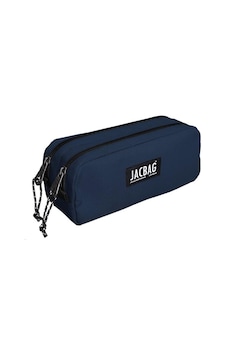 Jacbag Dual Pouch İki Bölmeli Kalem Çantası Lacivert Jac 08 Jacbag Dual Pouch İki Bölmeli Kalem Çantası Lacivert Jac 08