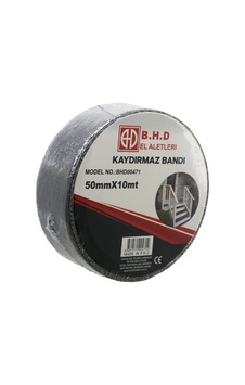 B.h.d Bhd-00471 Bant 50mm X 10mt Siyah Bandı Kaydırmaz