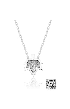 Papatya Silver Swarovski® Taşlı Yaprak Yıldız Kolye Rodyum Kaplama 925 Ayar Gümüş - SUVPS00014 Papatya Silver Swarovski® Taşlı Yaprak Yıldız Kolye Rodyum Kaplama 925 Ayar Gümüş - SUVPS00014