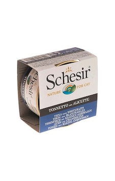 Schesir Ton Balıklı ve Ringa Balıklı Jelly Konserve Yetişkin Kedi Maması 85 G Schesir Ton Balıklı ve Ringa Balıklı Jelly Konserve Yetişkin Kedi Maması 85 G