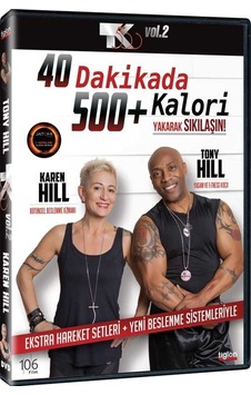 Dvd-Tk 500 Vol 2 - 40 Dakikada 500+ Kalori Yakarak Sıkılaşın Dvd-Tk 500 Vol 2 - 40 Dakikada 500+ Kalori Yakarak Sıkılaşın