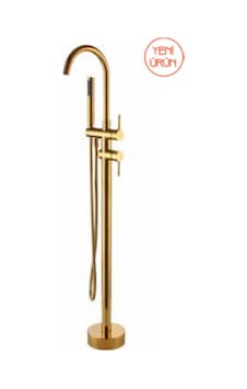 Newarc Step Tabandan Banyo Bataryası Altın Gold Newarc Step Tabandan Banyo Bataryası Altın Gold
