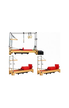 Combo Cadillac Ve 2 Adet Tower Reformer Stüdyo Paket Kırmızı Premium Seri Şarjörlü Sistem 8 Kademe Combo Cadillac Ve 2 Adet Tower Reformer Stüdyo Paket Kırmızı Premium Seri Şarjörlü Sistem 8 Kademe