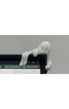 En-cag 3d Baskı Monitör Kenarı Hayalet Figürü Masaüstü Dekoratif Hayalet Cadılar Bayramı Ekran Süsü Beyaz Bss Standart En-cag 3d Baskı Monitör Kenarı Hayalet Figürü Masaüstü Dekoratif Hayalet Cadılar Bayramı Ekran Süsü Beyaz Bss Standart