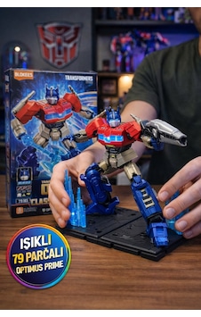 Blokees Transformers Işıklı Optimus Prime Figür Hareketli Eklem Led Göğüs Gözler Resmi Lisans Model Blokees Transformers Işıklı Optimus Prime Figür Hareketli Eklem Led Göğüs Gözler Resmi Lisans Model