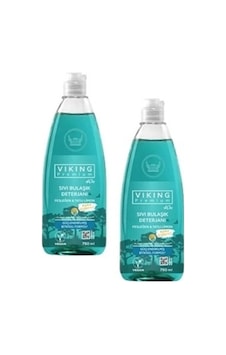 Viking Premium Bulaşık Deterjanı Fesleğen & Limon 2 x 750 ML Viking Premium Bulaşık Deterjanı Fesleğen & Limon 2 x 750 ML