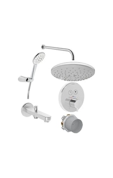 Artema A49293 Aquacontrol Round Ankastre Termostatik Duş Seti Krom Artema A49293 Aquacontrol Round Ankastre Termostatik Duş Seti Krom