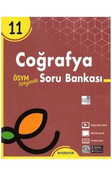 11.Sınıf Coğrafya Soru Bankası- Endemik Yayınları 11.Sınıf Coğrafya Soru Bankası- Endemik Yayınları