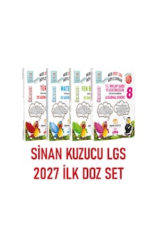 Sinan Kuzucu 8. Sınıf Lgs - Meb Böyle Sorar Sarmal Branş Deneme Seti İlk Doz 2027-lgs Sinan Kuzucu 8. Sınıf Lgs - Meb Böyle Sorar Sarmal Branş Deneme Seti İlk Doz 2027-lgs
