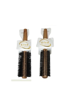 Liva 540-350 Saç Fırçası Yanmaz Profesyonel Fön Fırçası 2 Adet Liva 540-350 Saç Fırçası Yanmaz Profesyonel Fön Fırçası 2 Adet
