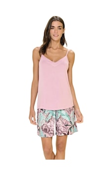 Over Sleep By Poleren Over Sleep 3383 Kadın Yazlık Viskon Şort Pijama Takım S-m-l-xl Lila Over Sleep By Poleren Over Sleep 3383 Kadın Yazlık Viskon Şort Pijama Takım S-m-l-xl Lila