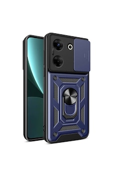 Tecno Camon 20 Pro 4g İle Uyumlu Kılıf Magnetik Standlı Kamera Korumalı Sürgülü Kapak Tecno Camon 20 Pro 4g İle Uyumlu Kılıf Magnetik Standlı Kamera Korumalı Sürgülü Kapak