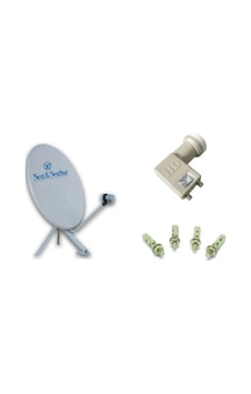 Next Nextstar 70 CM + Çiftli Lnb Çanak Anten Seti Next Nextstar 70 CM + Çiftli Lnb Çanak Anten Seti