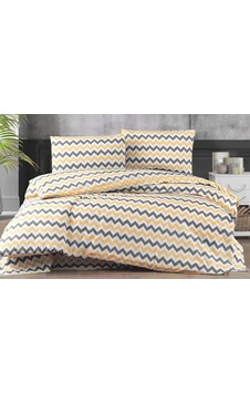 Ranforce Kumaşından Çift Kişilik Nevresim Seti 200x220 Sarı Ranforce Kumaşından Çift Kişilik Nevresim Seti 200x220 Sarı