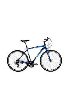 Bisan Guıda Erkek Şehir Bisikleti 52cm V 28 Jant 21 Vites Lacivert Gri Çok Renkli