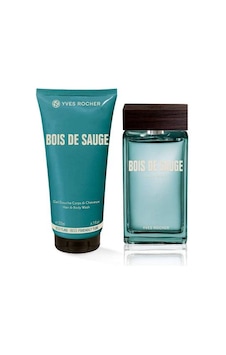 Yves Rocher Bois De Sauge Erkek Parfüm EDT 100 ML + Saç ve Vücut Şampuanı 200 ML Yves Rocher Bois De Sauge Erkek Parfüm EDT 100 ML + Saç ve Vücut Şampuanı 200 ML