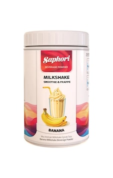 Saphori Muz Aromalı Milkshake & Smoothie İçecek Tozu 1 Kg 1 KG Saphori Muz Aromalı Milkshake & Smoothie İçecek Tozu 1 Kg 1 KG