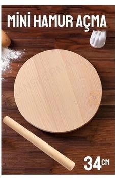34 Cm Merdaneli Hamur Açma Masası 34 Cm Merdaneli Hamur Açma Masası