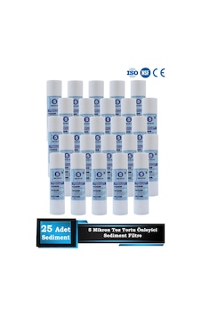 Sumarkt Açık Kasa Su Arıtma Cihazı 10 Inç 5 Mikron Sediment Spun Filtre 25 Adet Sumarkt Açık Kasa Su Arıtma Cihazı 10 Inç 5 Mikron Sediment Spun Filtre 25 Adet