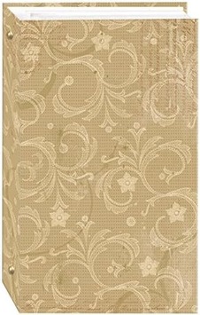 Jasmine - 3-ring Photo Album 300 Pockets Hold 4x6 Photos, Jasmine Design