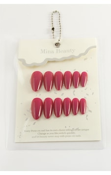 Mina - 178 - Beauty Kedi Gözü Takma - Glblseme - Tırnak Fuşya Mina - 178 - Beauty Kedi Gözü Takma - Glblseme - Tırnak Fuşya