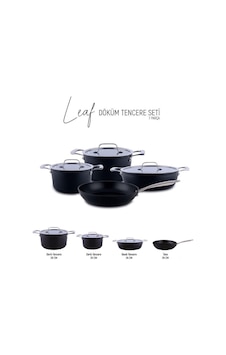 Arow Leaf Döküm 7 Prç Tencere Seti Dc1.tr-4262 Arow Leaf Döküm 7 Prç Tencere Seti Dc1.tr-4262