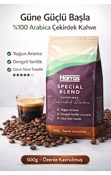 Special Blend Çekirdek Kahve 500 Gr Kavrulmuş