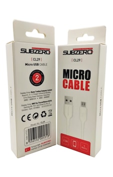 Subzero Cl29 Mıcro Usb Sarj Ve Data Kablosu Subzero Cl29 Mıcro Usb Sarj Ve Data Kablosu