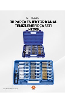 Nt Tools 38 Parça Enjektör Kanal Temizleme Fırça Seti