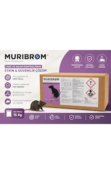 Murıbrom Pasta Brodıfacoum 15kg Fare Yemi