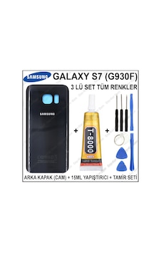 Samsung Uyumlu Galaxy S7 G930F Arka Cam Kapak Batarya Pil Kapağı+T8000 Samsung Uyumlu Galaxy S7 G930F Arka Cam Kapak Batarya Pil Kapağı+T8000