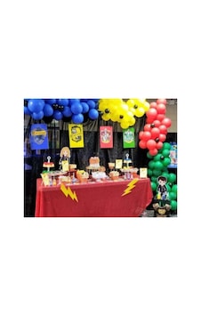 Sarı Kırmızı Mavi Yeşil Siyah Balon Zincir Hogwarts Binaları Konseptli Balon Zincir A Sarı Kırmızı Mavi Yeşil Siyah Balon Zincir Hogwarts Binaları Konseptli Balon Zincir A