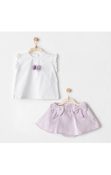 Andywawa Kız Bebek Takım 2 Parça Set Magical Butterfly Ac25575 Lila Andywawa Kız Bebek Takım 2 Parça Set Magical Butterfly Ac25575 Lila