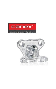 Canex 15-001-001 Açılı Şeffaf Bağlantı Çektirme Aparatı- 100'li Paket Canex 15-001-001 Açılı Şeffaf Bağlantı Çektirme Aparatı- 100'li Paket
