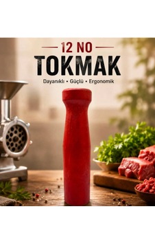 10-12 No Kıyma Makinesi Tokmağı Polietilen 10-12 No Kıyma Makinesi Tokmağı Polietilen