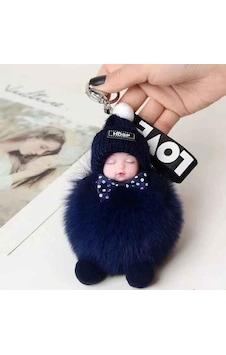 Sevimli Ponpon Uyuyan Bebek Peluş Kadın Kız Araba Çanta Anahtarlık Aksesuar Siyah Sevimli Ponpon Uyuyan Bebek Peluş Kadın Kız Araba Çanta Anahtarlık Aksesuar Siyah
