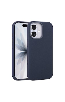 Teleplus İphone 16 Kılıf M-safe Uyumlu Miami Kumaş Tasarım Kapak Lacivert Teleplus İphone 16 Kılıf M-safe Uyumlu Miami Kumaş Tasarım Kapak Lacivert
