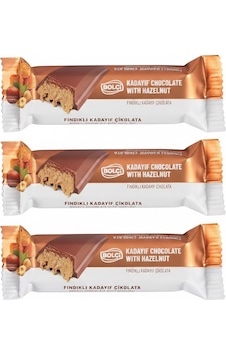 Bolçi Dubai Çikolatası Fındıklı Kadayıf Dolgulu Sütlü Çikolata 30g 3 Adet Bolçi Dubai Çikolatası Fındıklı Kadayıf Dolgulu Sütlü Çikolata 30g 3 Adet