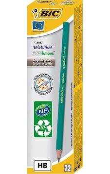 Bic Kurşun Kalem Eco Evolution 650 Hb Köşeli 880311 12 Li Bic Kurşun Kalem Eco Evolution 650 Hb Köşeli 880311 12 Li