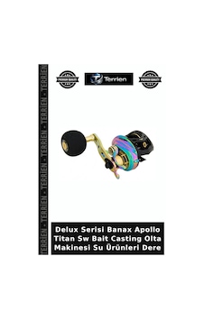 Delux Serisi Banax Apollo Titan Sw Bait Casting Olta Makinesi Su Ürünleri Dere 109shrl Delux Serisi Banax Apollo Titan Sw Bait Casting Olta Makinesi Su Ürünleri Dere 109shrl